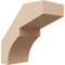 Ekena Millwork 3-inch W x 6-inch D x 6-inch H Monterey Rough Cedar Woodgrain TimberThane Knee Brace, Primed BRCUR03X06X06MONRCPR - alternate 1